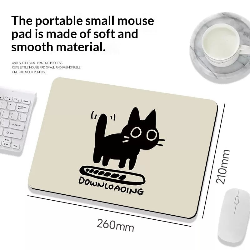 Cute Cat Mouse Pad For Boys And Girls Perfect For Computer Keyboards