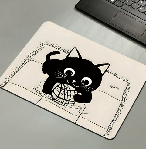 Cute Cat Mouse Pad For Boys And Girls Perfect For Computer Keyboards