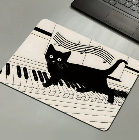 Cute Cat Mouse Pad For Boys And Girls Perfect For Computer Keyboards