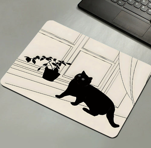 Cute Cat Mouse Pad For Boys And Girls Perfect For Computer Keyboards