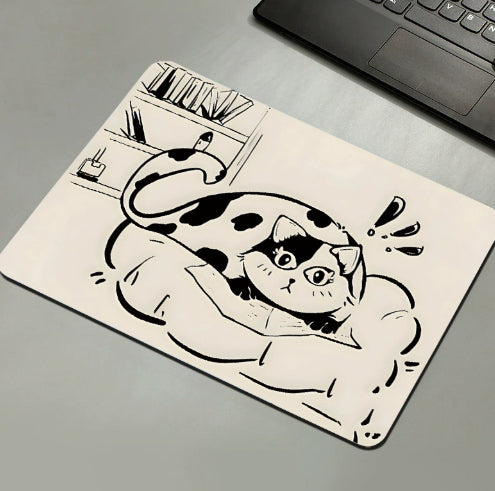 Cute Cat Mouse Pad For Boys And Girls Perfect For Computer Keyboards