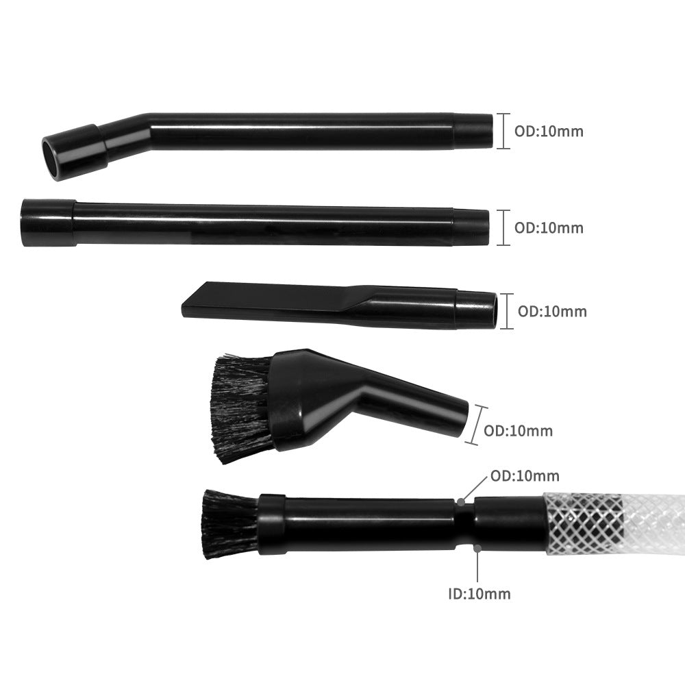 8PCS Micro Tools Vacuum Cleaner Brush Hose for 32mm Vacuum Cleaners Parts Accessories for Car Computer Keyboards