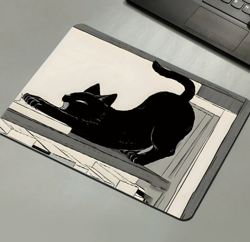 Cute Cat Mouse Pad For Boys And Girls Perfect For Computer Keyboards