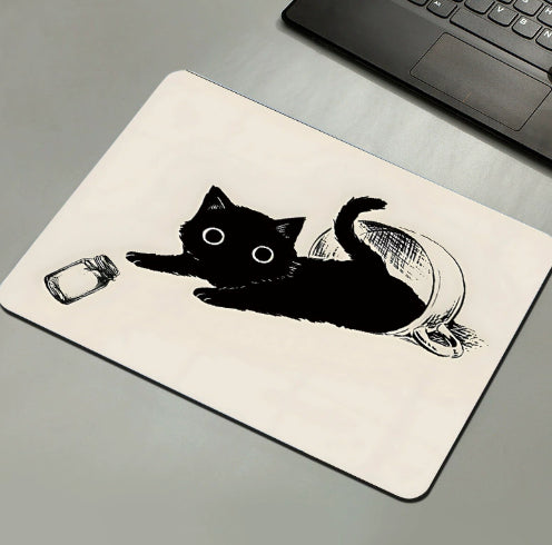 Cute Cat Mouse Pad For Boys And Girls Perfect For Computer Keyboards