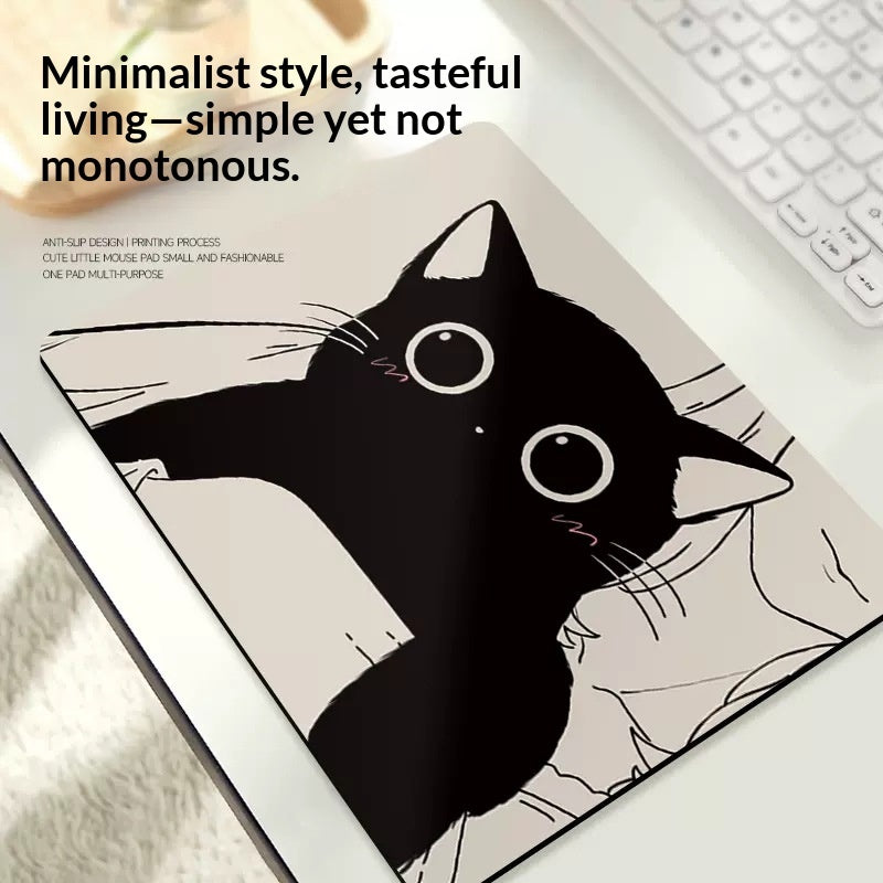 Cute Cat Mouse Pad For Boys And Girls Perfect For Computer Keyboards